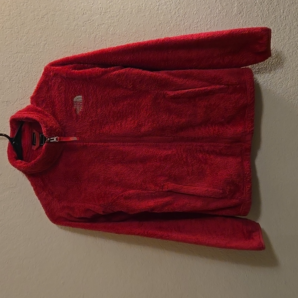 The North FaceFull Zip Fleece Jacket - Plush Pink -  Girls 14-16